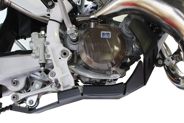 AXP Xtrem Carterplaat KTM 125/150SX / Husqvarna TX125/TE150i 2017-2022 Zwart