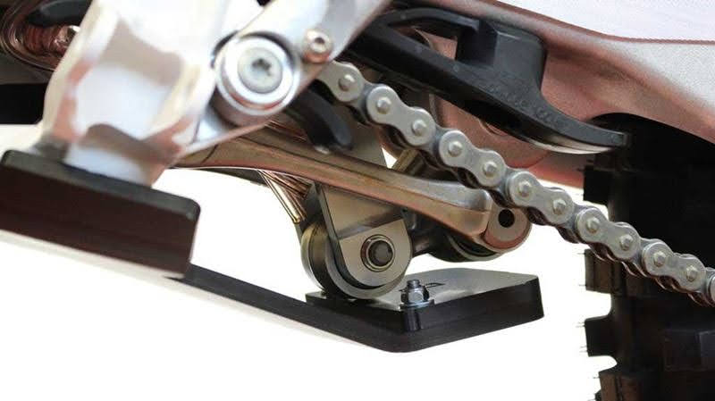 AXP Xtrem Carterplaat KTM 125/150SX / Husqvarna TX125/TE150i 2017-2022 Zwart