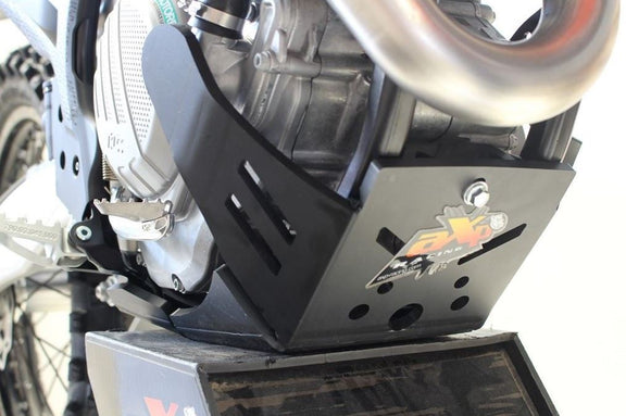 AXP Xtrem Carterplaat KTM 250/350 SXF/XCF / Husqvarna FC250/350 2019-2022 Zwart
