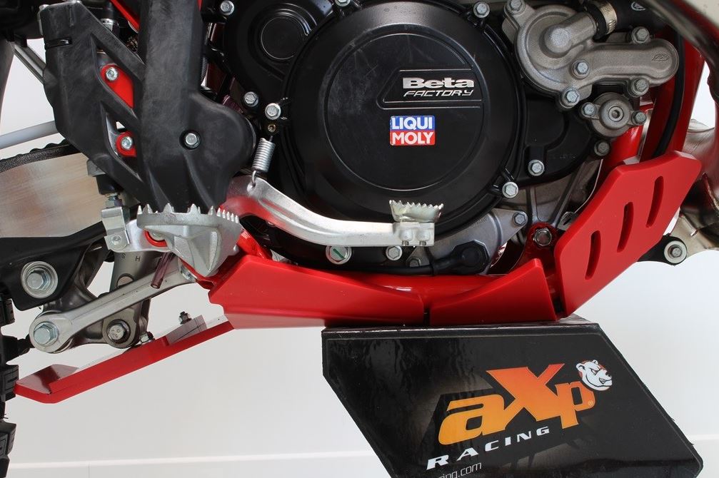 AXP Xtrem Carterplaat Beta 250RR/300RR 2020-2024 Rood