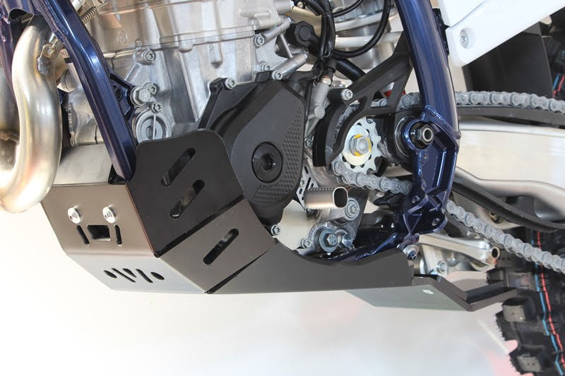 AXP Xtrem Carterplaat KTM 450 / GasGas 450/500 / Husqvarna 450/501 vanaf 2023 Zwart