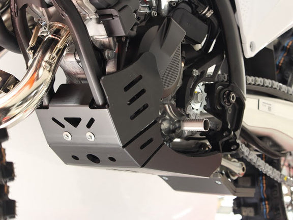 AXP Xtrem Carterplaat KTM 125SX/XC 23- /Husqvarna TC125/TE125 /GasGas Zwart