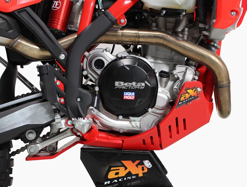 AXP Xtrem Carterplaat Beta 350RR/390RR/430RR/480RR/500RR 2023-2024 Rood