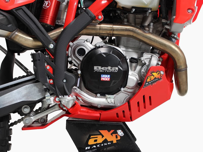 AXP Xtrem Carterplaat Beta 350RR/390RR/430RR/480RR/500RR 2023-2024 Rood
