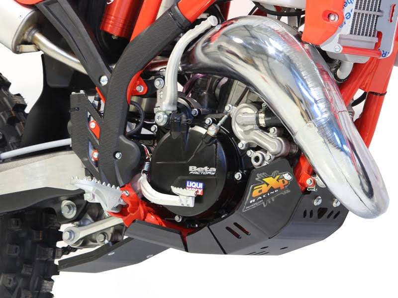 AXP Xtrem Carterplaat Beta 125RR/200RR vanaf 2023 Zwart