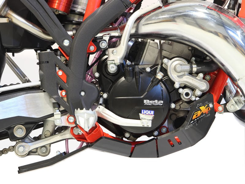 AXP Xtrem Carterplaat Beta 125RR/200RR vanaf 2023 Zwart