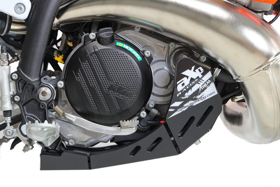 AXP Xtrem Carterplaat KTM 250EXC/300EXC/250XCW/300XCW vanaf 2024 Zwart