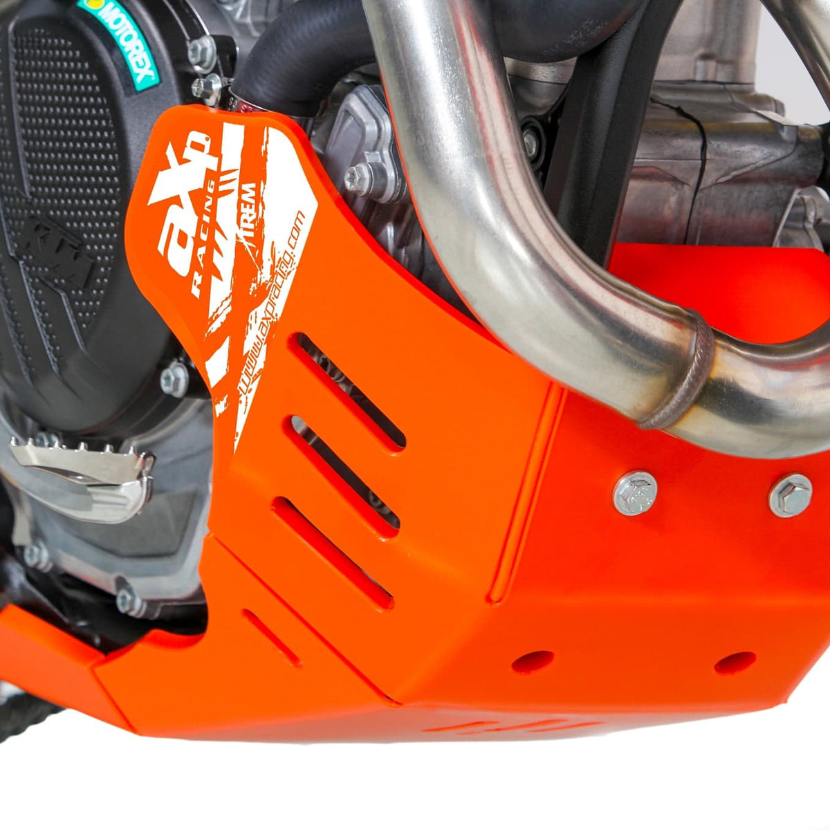 AXP Xtrem Carterplaat KTM 250EXCF/350EXCF/350XWF vanaf 2024 Oranje