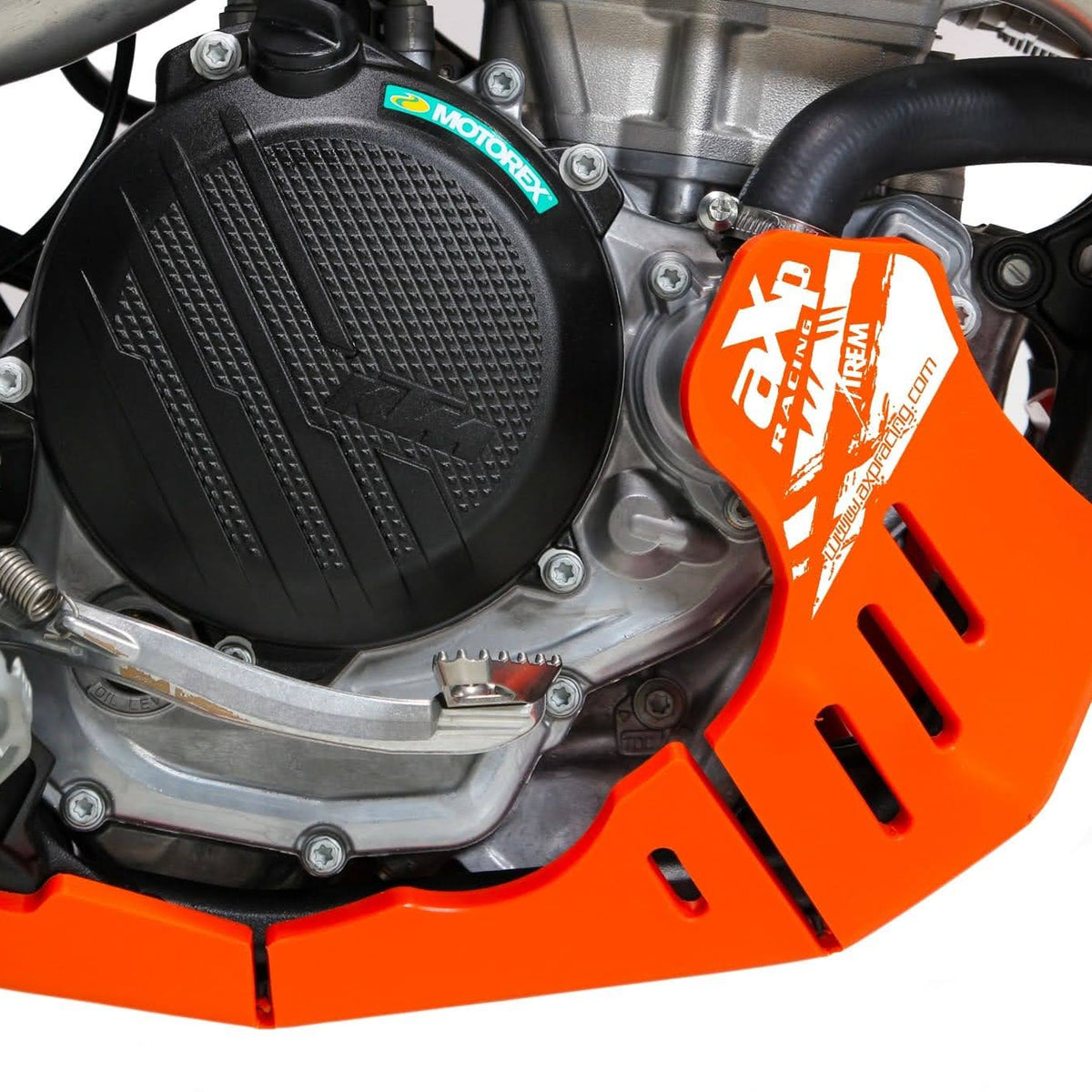 AXP Xtrem Carterplaat KTM 250EXCF/350EXCF/350XWF vanaf 2024 Oranje