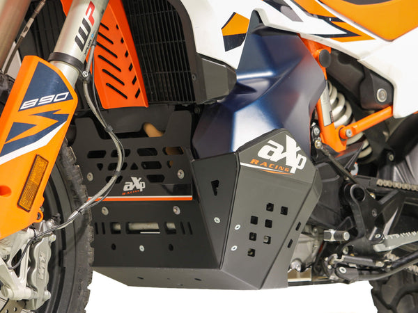 AXP Adventure Carterplaat TOURING HDPE 8mm Black KTM790/890 Adventure/R/Rally vanaf 2019