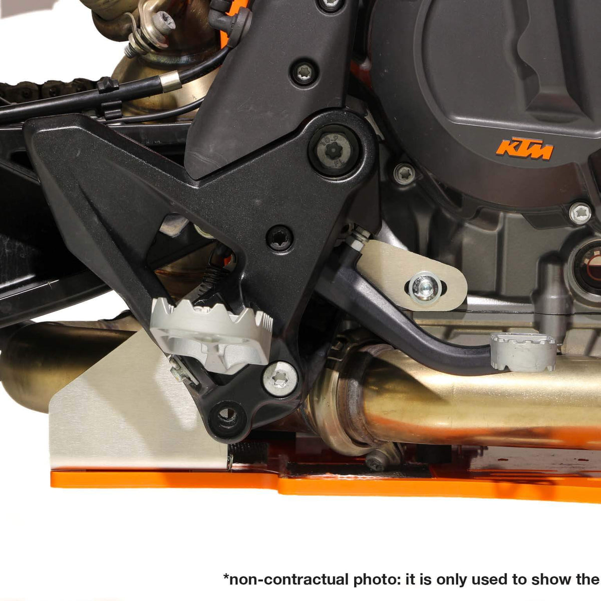 AXP Adventure Carterplaat TOURING HDPE 8mm Black KTM790/890 Adventure/R/Rally vanaf 2019