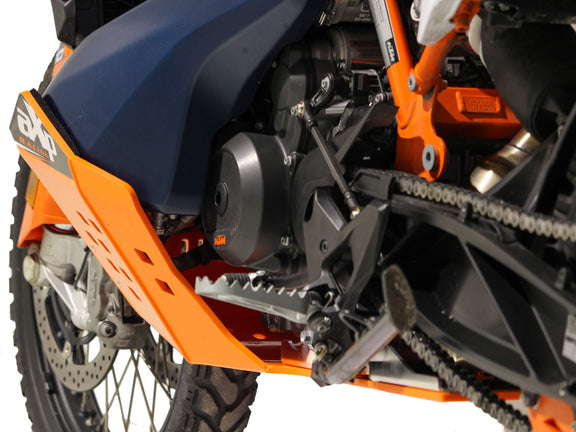 AXP Adventure Carterplaat TOURING HDPE 8mm Orange KTM790/890 Adventure/R/Rally