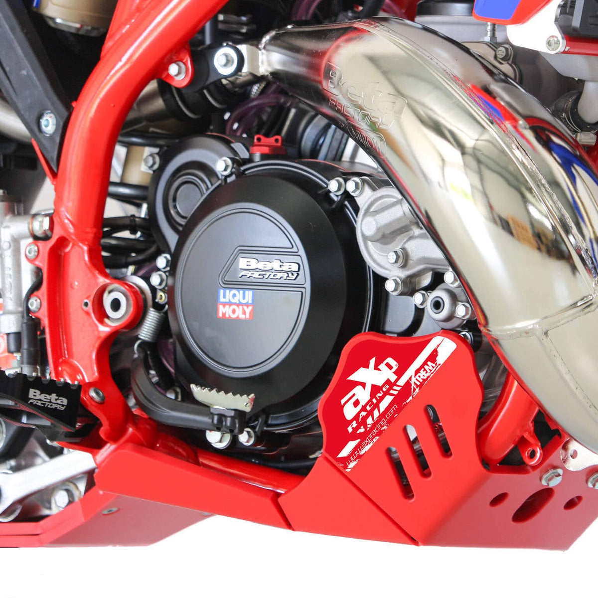 AXP Xtrem Carterplaat Beta 250/300 RR RACE 24- /RR/RR XPRO vanaf 2025 Rood