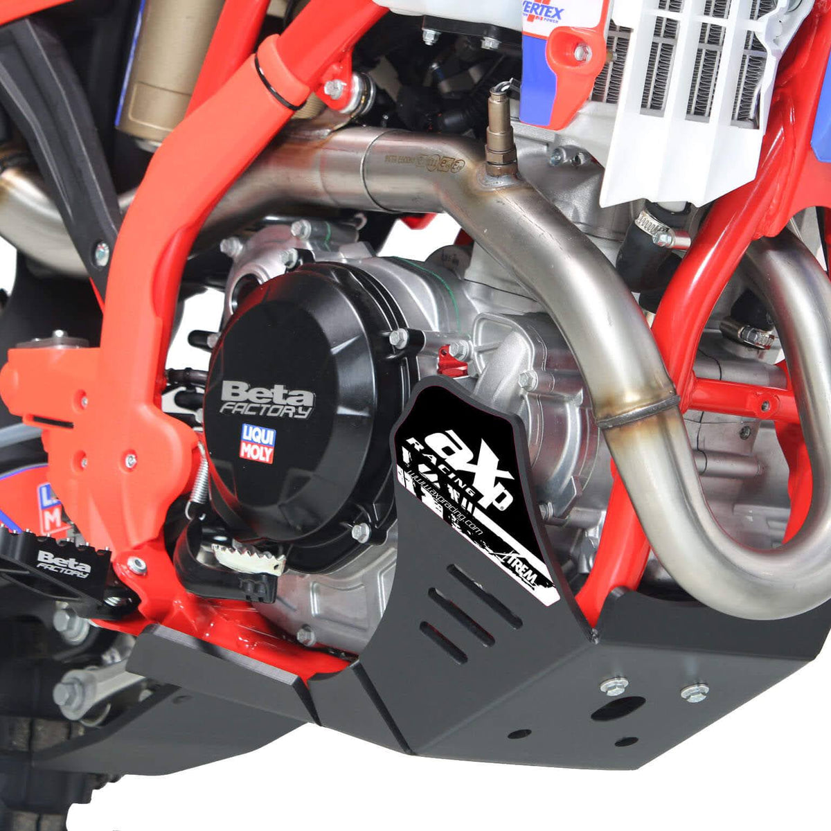 AXP Xtrem Carterplaat Beta 350/390/430/480 RR RACE 24-/RR/RR XPRO vanaf 2025 Zwart