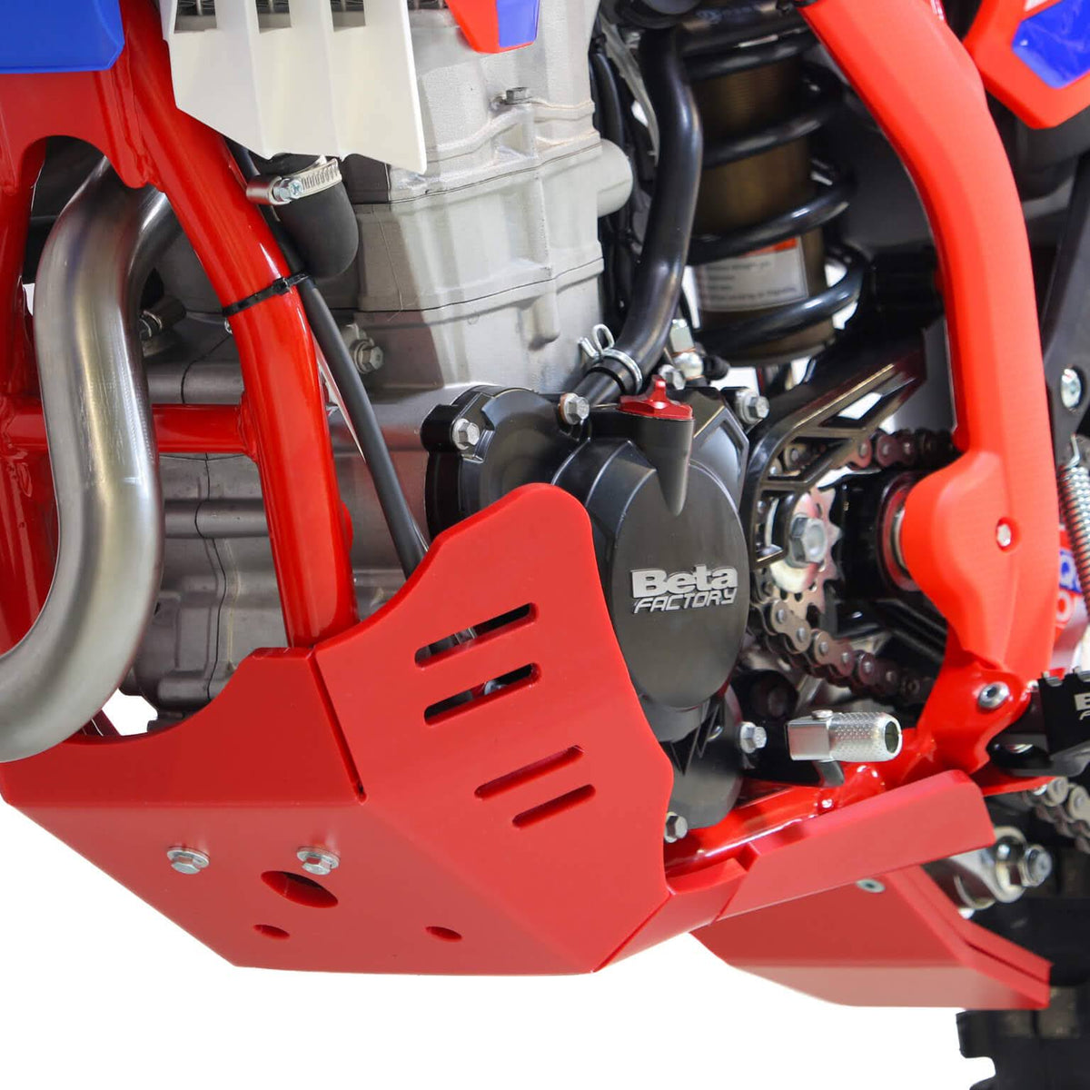 AXP Xtrem Carterplaat Beta 350/390/430/480 RR RACE 24-/RR/RR XPRO vanaf 2025 Rood