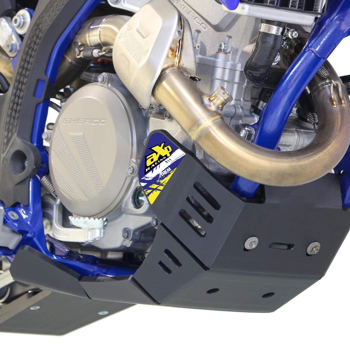 AXP Xtrem Carterplaat Sherco 250SEF/300SEF FACTORY vanaf 2025 Zwart