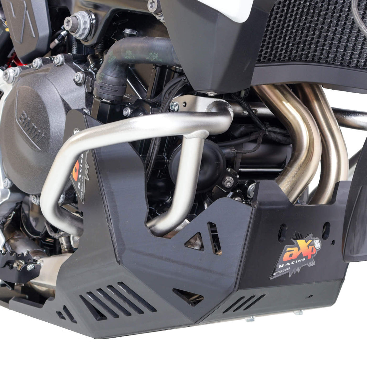 AXP Adventure Carterplaat BMW F900GS vanaf 2024 Zwart (voor BMW/SW-Motech valbeugels)