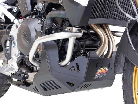 AXP Adventure Carterplaat BMW F900GS vanaf 2024 Zwart (voor BMW/SW-Motech valbeugels)