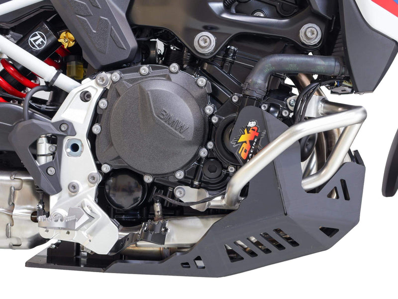 AXP Adventure Carterplaat BMW F900GS vanaf 2024 Zwart (voor BMW/SW-Motech valbeugels)