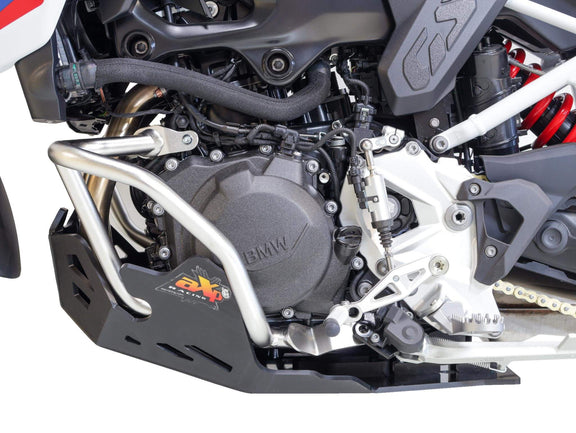 AXP Adventure Carterplaat BMW F900GS vanaf 2024 Zwart (voor BMW/SW-Motech valbeugels)