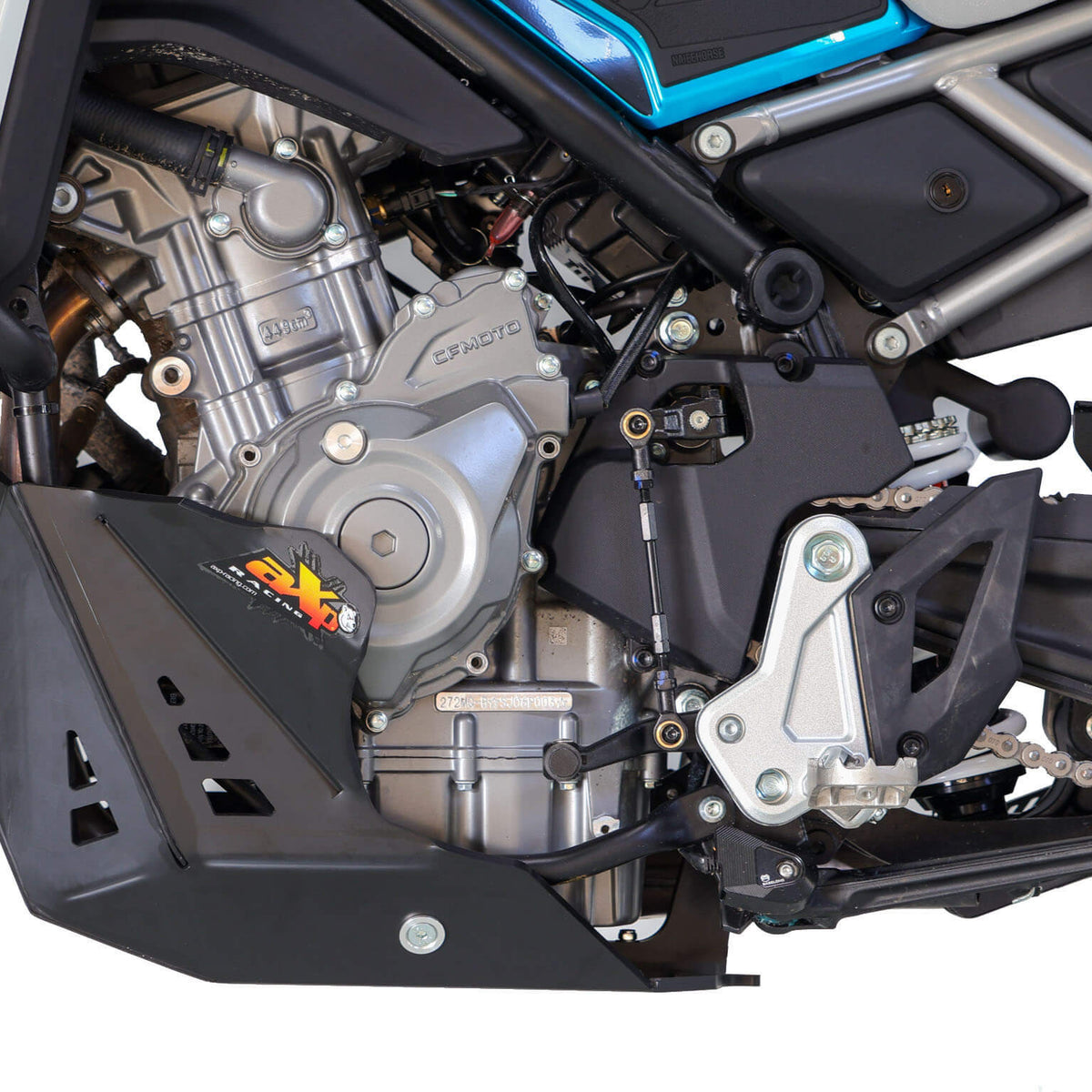 AXP Adventure Carterplaat CFMOTO 450MT vanaf 2024 Zwart