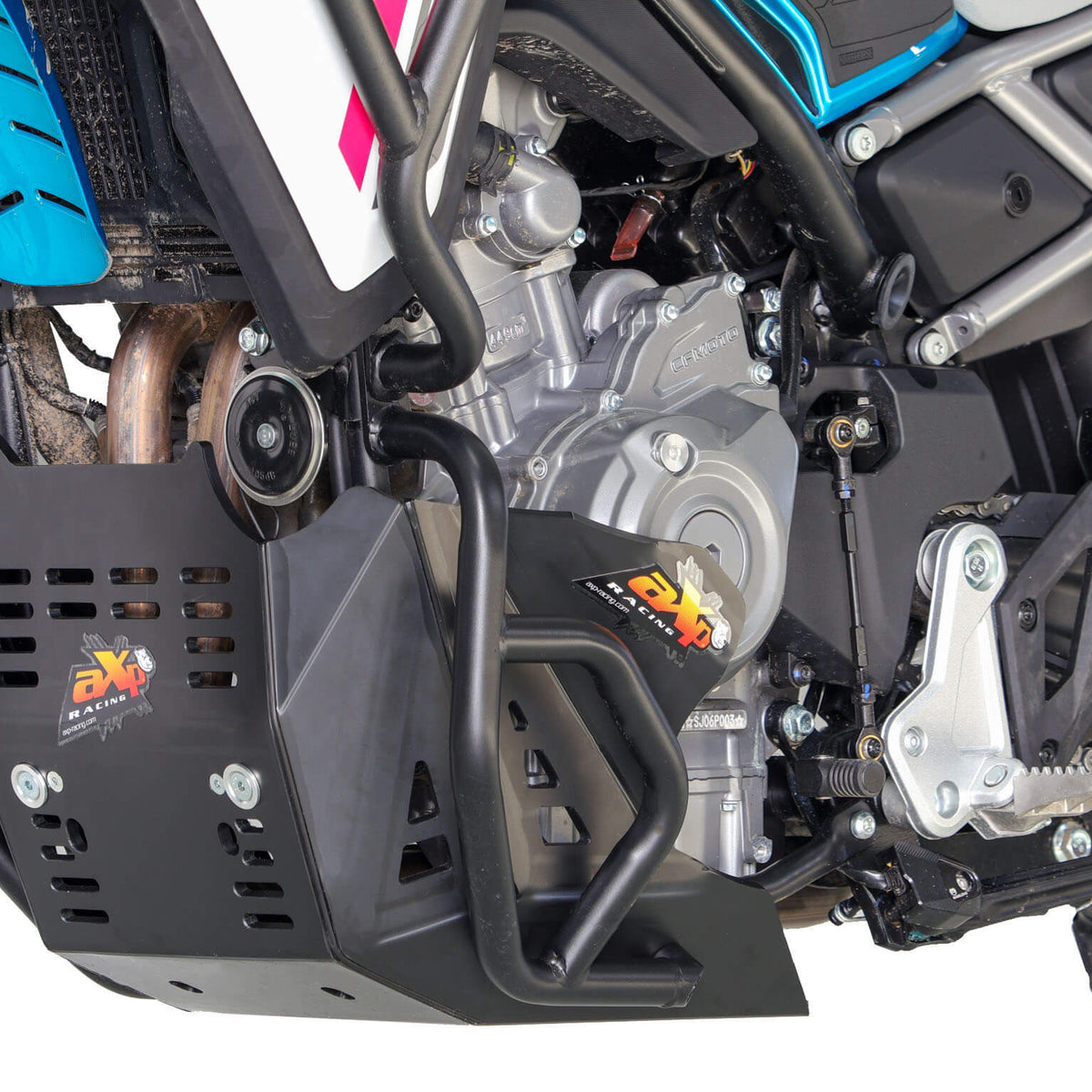 AXP Adventure Carterplaat CFMOTO 450MT vanaf 2024 Zwart