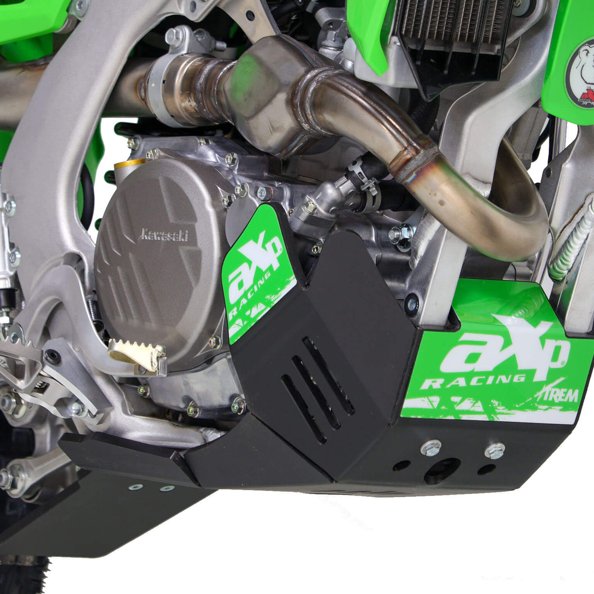 AXP Xtrem Carterplaat Kawasaki KX250/KX250X vanaf 2025 Zwart