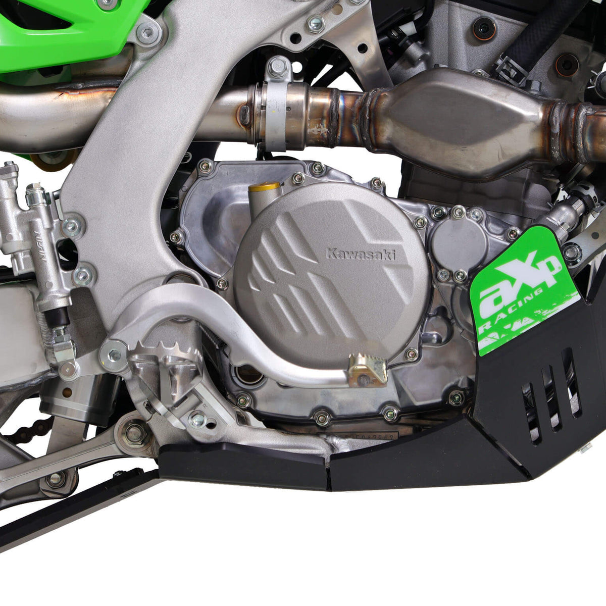 AXP Xtrem Carterplaat Kawasaki KX250/KX250X vanaf 2025 Zwart