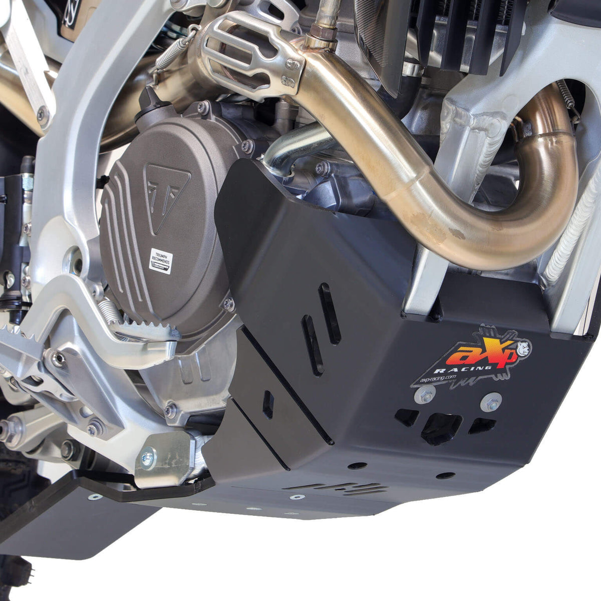 AXP Xtrem Carterplaat Triumph TF450-RC/TF450-E vanaf 2025 Zwart