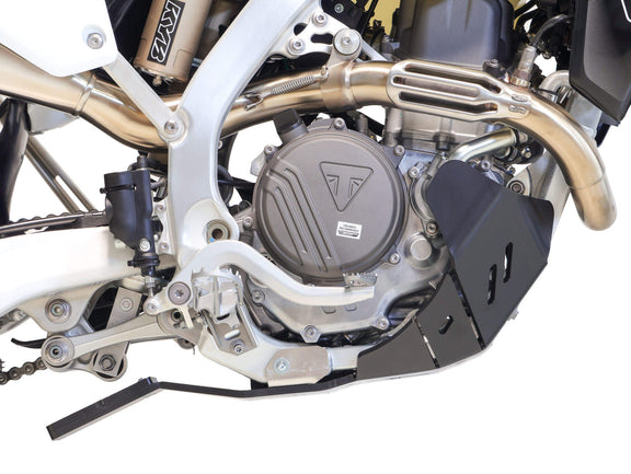 AXP Xtrem Carterplaat Triumph TF450-RC/TF450-E vanaf 2025 Zwart