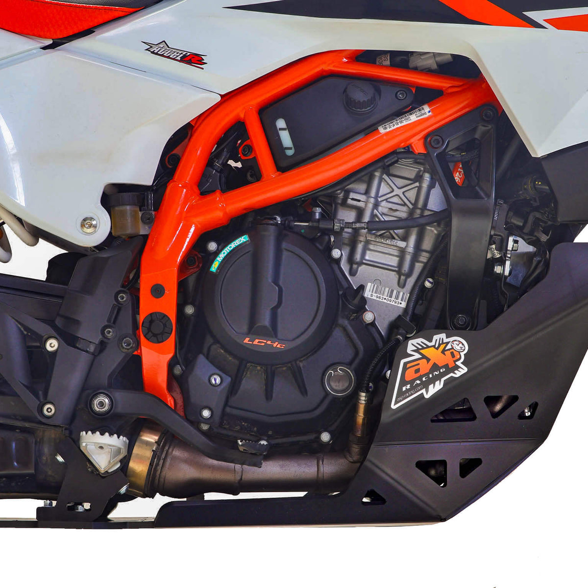 AXP Adventure Carterplaat KTM 390 ADVENTURE R/X / ENDURO R Zwart