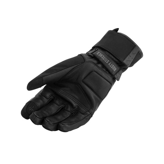 Rusty Stitches Alex Motorcycle Gloves Winter Waterproof CE Black Touchscreen