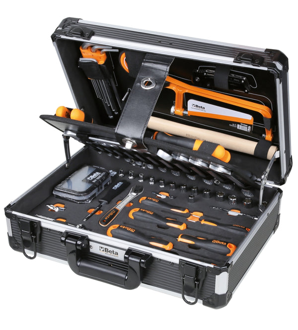 Beta Tools BW 2054E-100 Werkzeugkoffer – 100-teiliges Werkzeugset