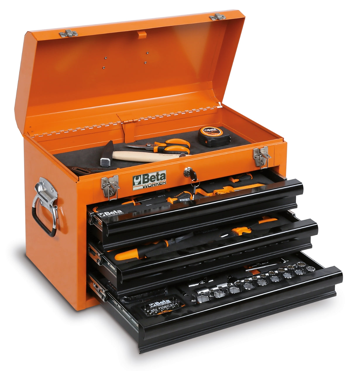 Beta Tools BW 2200E/N Gereedschapskoffer – 159 Delige Toolset – Met Laden