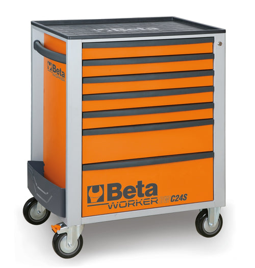 Beta Tools BW 2400S 7/E-M Gereedschapswagen – 7 Laden – 309 Delige Toolset