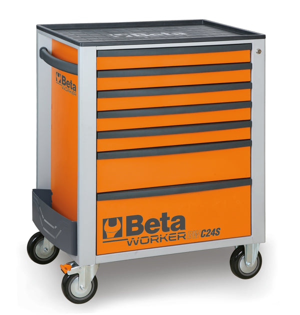 Beta Tools BW 2400S 7/E-M Tool Trolley – 7 Drawers – 309-Piece Tool Set