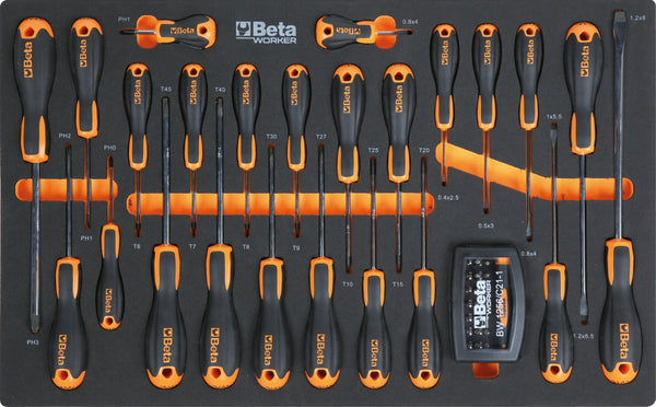 Beta Tools BW 2400S 7/E-M Tool Trolley – 7 Drawers – 309-Piece Tool Set