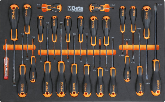 Beta Tools BW 2400S 8/E-L Tool Trolley – 8 Drawers – 398-Piece Professional Tool Set