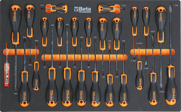 Beta Tools BW 2400S 8/E-L Tool Trolley – 8 Drawers – 398-Piece Professional Tool Set