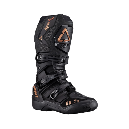 Leatt ADV 8.5 HydraDri Motorcycle Boots Waterproof 20K CE Certified Black/Bronze