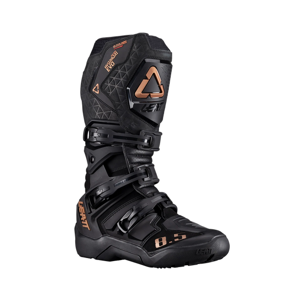 Leatt ADV 8.5 HydraDri Motorradstiefel, wasserdicht, 20.000 mm Wassersäule, CE-zertifiziert, Schwarz/Bronze