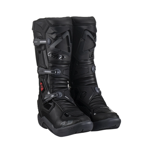 Leatt Moto 3.5 Motorlaarzen – Motocross Boots Stealth Zwart Grijs