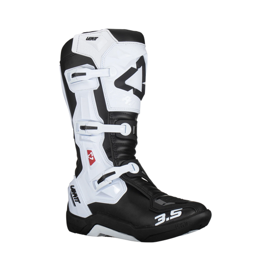 Leatt Moto 3.5 Motorradstiefel – Motocross-Stiefel Weiß
