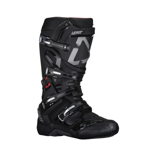 Leatt Moto 5.5 FlexLock Motorradstiefel Schwarz