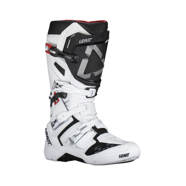 Leatt Moto 5.5 FlexLock Motorradstiefel Weiß