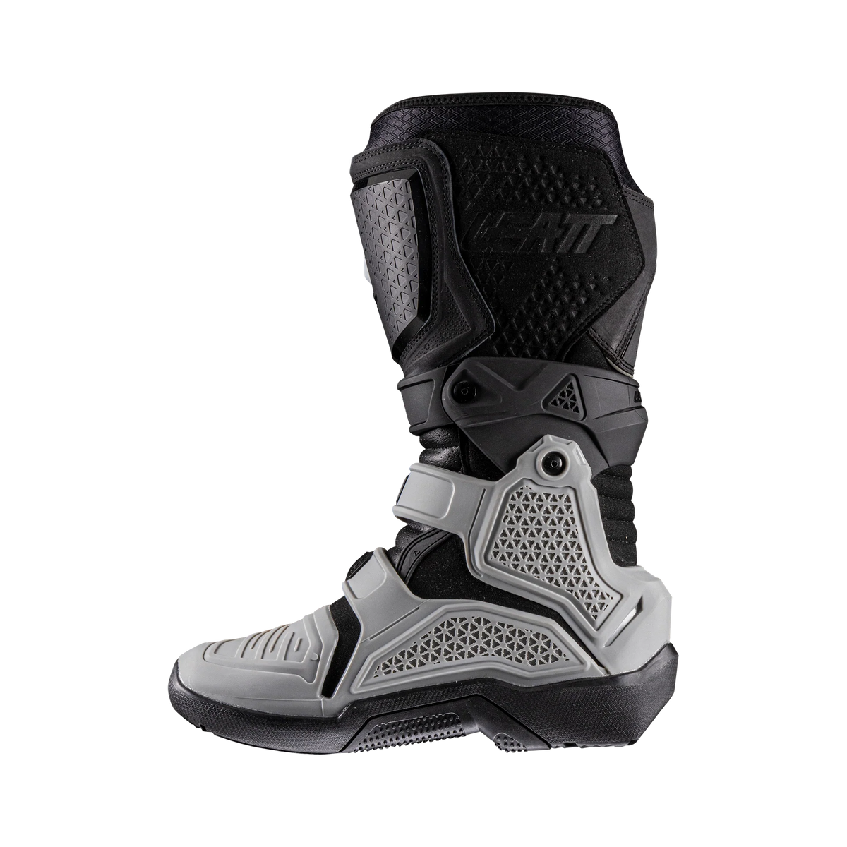 Leatt ADV 8.5 HydraDri Motorradstiefel, wasserdicht, 20.000 mm Wassersäule, CE-zertifiziert, Schwarz/Grau