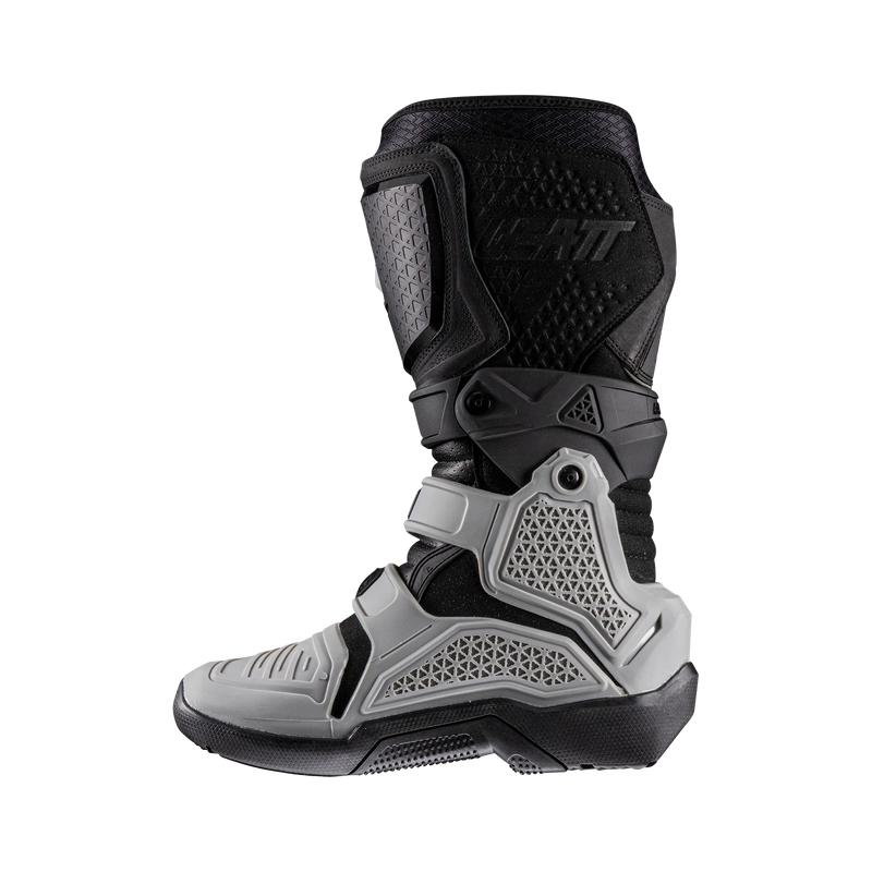 Leatt ADV 8.5 HydraDri Motorradstiefel, wasserdicht, 20.000 mm Wassersäule, CE-zertifiziert, Schwarz/Grau