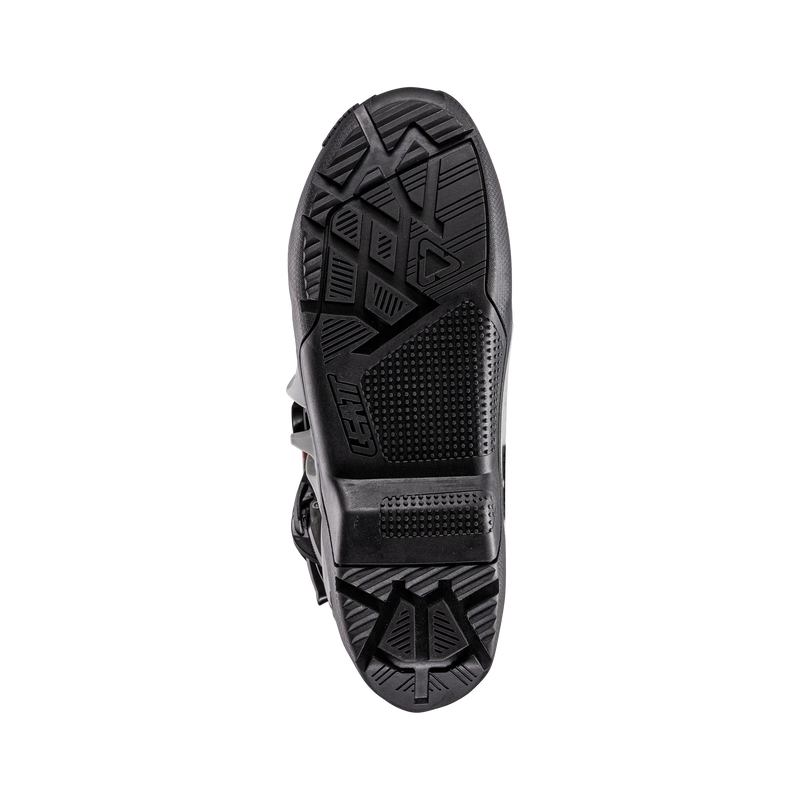 Leatt ADV 8.5 HydraDri Motorradstiefel, wasserdicht, 20.000 mm Wassersäule, CE-zertifiziert, Schwarz/Grau