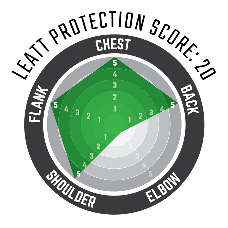 Leatt Brustpanzer 6.5 Pro Graphengrau