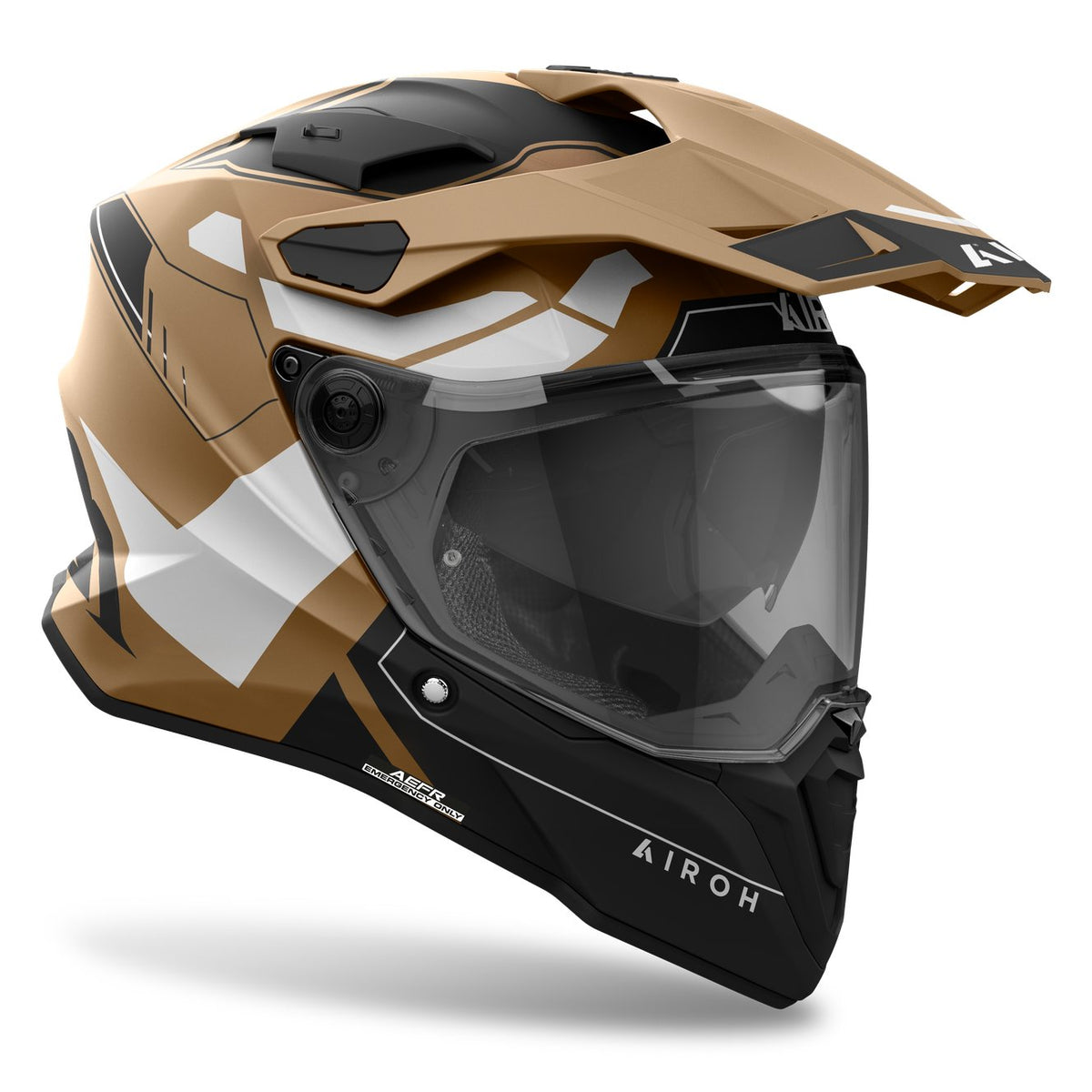 Airoh Commander 2 Reveal Sand Matt Adventurehelm